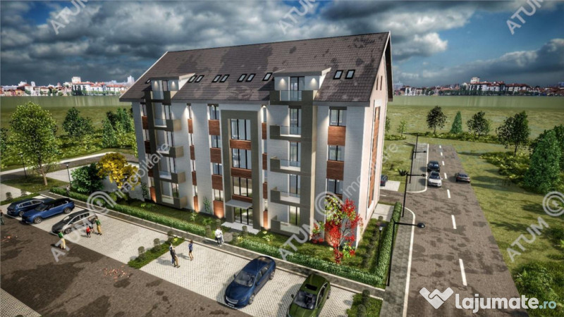 Apartament intabulat cu 3 camere 2 bai balcon si loc parcare