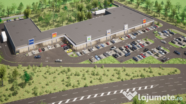 Teren intravilan 14165mp-Ciolpani (Ilfov) pretabil spatii comerciale 