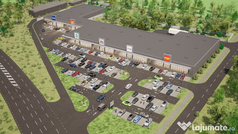 Teren intravilan 14165mp-Ciolpani (Ilfov) pretabil spatii comerciale 