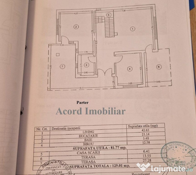 Casa căramidă cu placă de beton, Valu lui Traian 