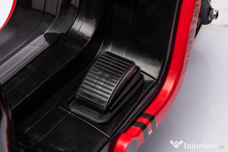 Scuter electric cu remorca, telecomanda Kinderauto BJBTK3 2x 35W