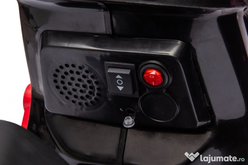 Scuter electric cu remorca, telecomanda Kinderauto BJBTK3 2x 35W