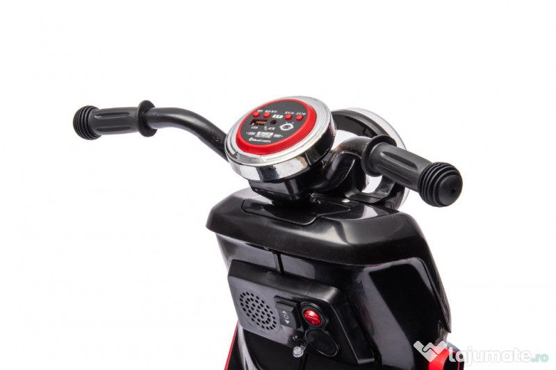 Scuter electric cu remorca, telecomanda Kinderauto BJBTK3 2x 35W