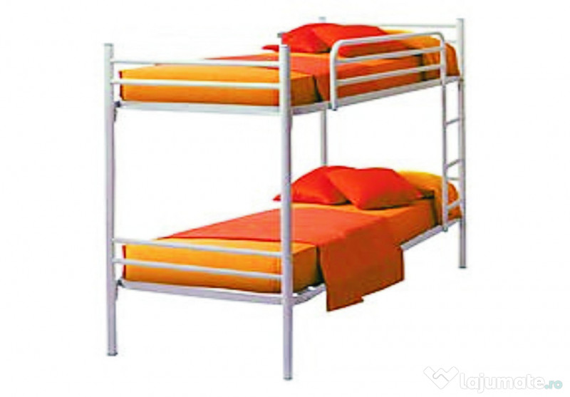 Din stoc paturi metalice etajate diverse modele! 