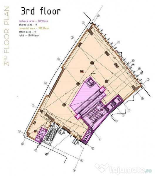 Centrul Istoric Stradal Imobil Comercial Parter si 3 etaj... 