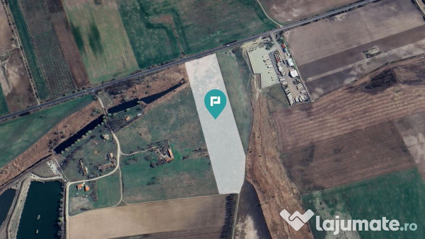 Teren compact de 50.000 mp la drum principal 