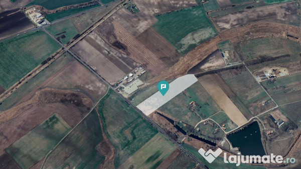 Teren compact de 50.000 mp la drum principal 