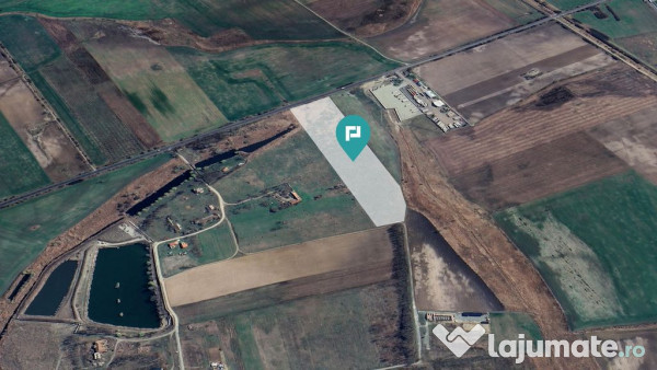 Teren compact de 50.000 mp la drum principal 
