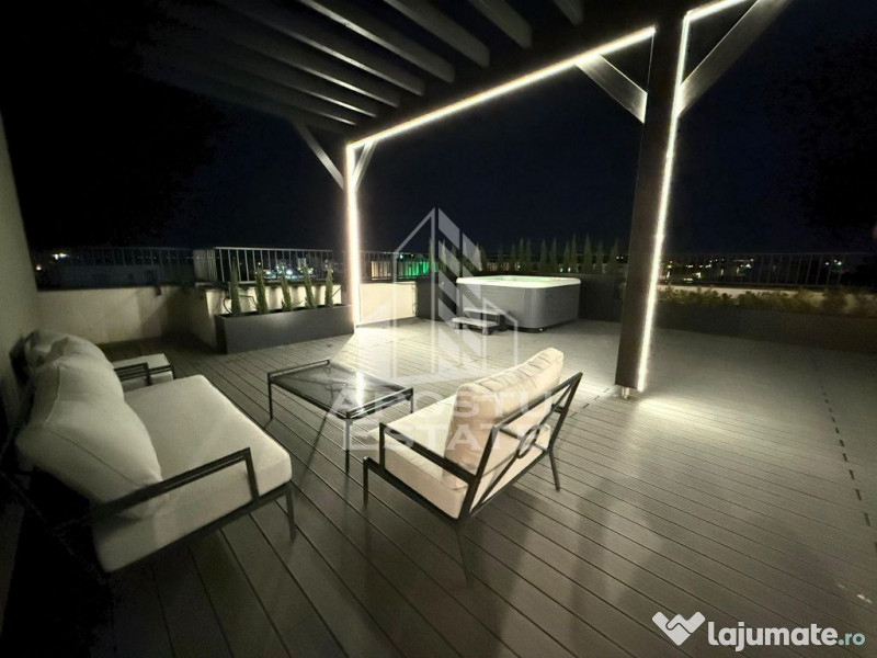 Penthouse exclusivist, 4 camere, terasa 140mp, in Dumbravita