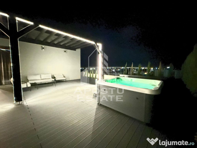 Penthouse exclusivist, 4 camere, terasa 140mp, in Dumbravita