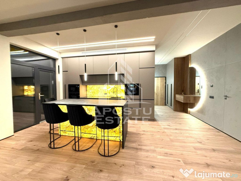 Penthouse exclusivist, 4 camere, terasa 140mp, in Dumbravita