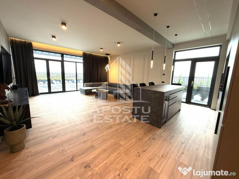 Penthouse exclusivist, 4 camere, terasa 140mp, in Dumbravita