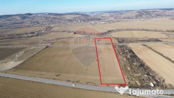 Teren extravilan 10000 mp langa Medias - oportunitate de ... 