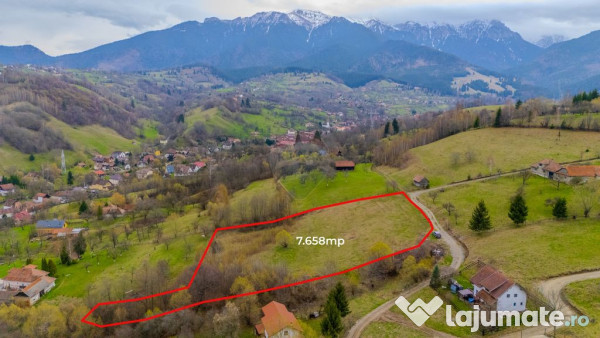COMISION 0/Teren 7658 mp/Intravilan/Bran 