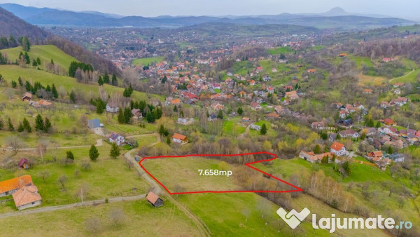 COMISION 0/Teren 7658 mp/Intravilan/Bran 