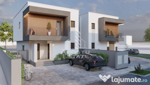 Casa individuala cu 5 camere, P+E, in Sacalaz 