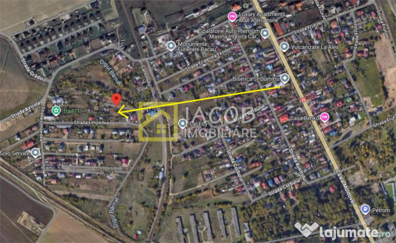 Gheraiesti - Bacau, teren intravilan