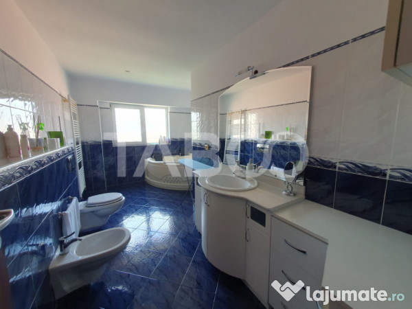 Apartament 4 camere 120 mp utili + balcon etaj 2 mobilat ut 