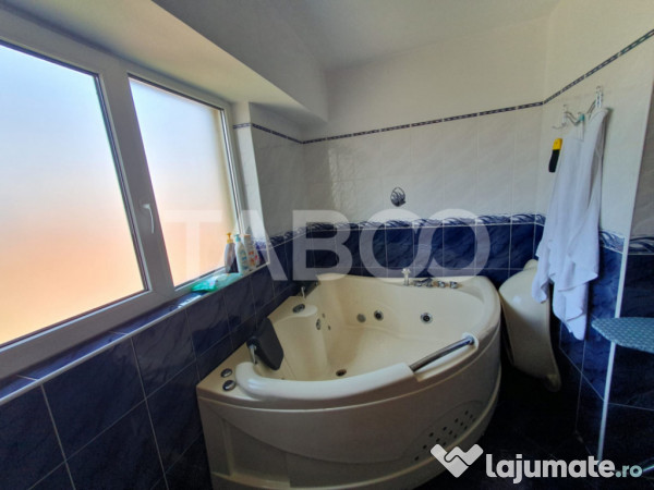 Apartament 4 camere 120 mp utili + balcon etaj 2 mobilat ut 