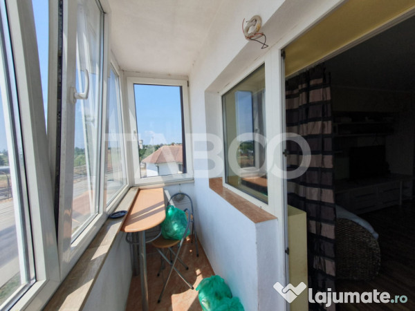 Apartament 4 camere 120 mp utili + balcon etaj 2 mobilat ut 