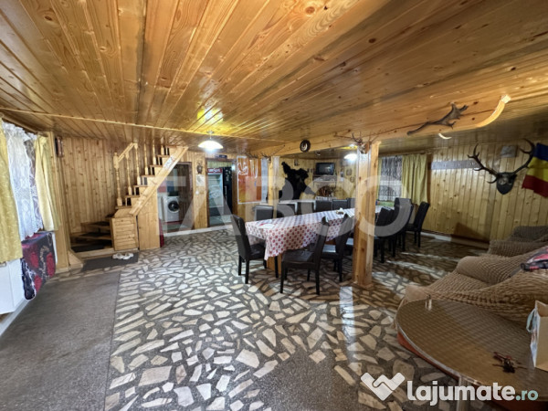 Cabana spatioasa la 5 km de Partia Sureanu complet utilata