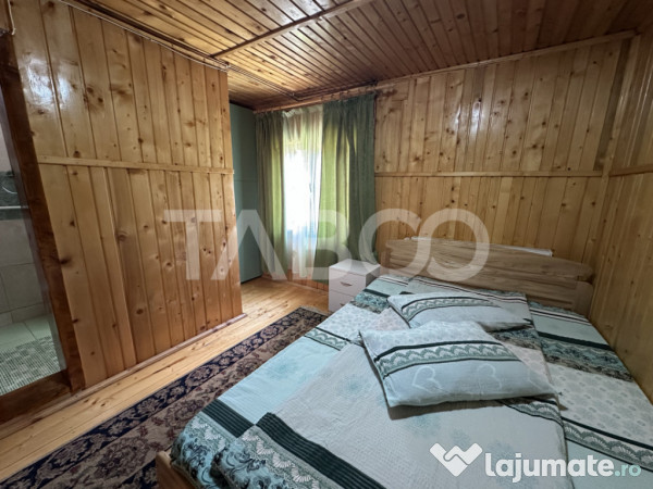 Cabana spatioasa la 5 km de Partia Sureanu complet utilata