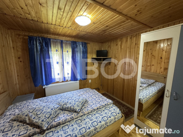 Cabana spatioasa la 5 km de Partia Sureanu complet utilata