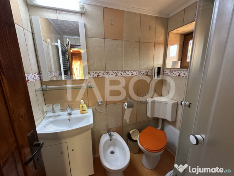 Cabana spatioasa la 5 km de Partia Sureanu complet utilata