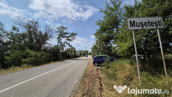 Proprietate în apropiere de complex turistic Mușetești 