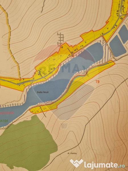 Teren intravilan 1501 mp | iesire la lac | cadastrat 