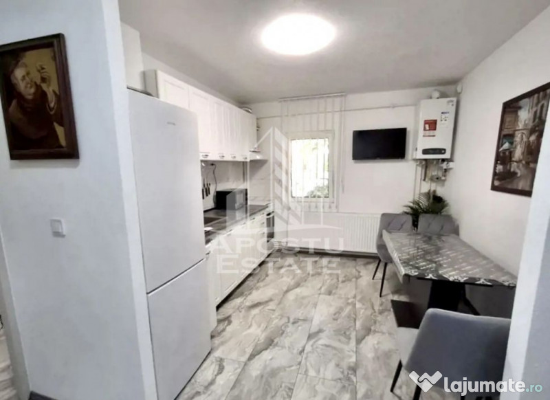 Apartament 2 camere, renovat, centrala prorpie, zona Damb...