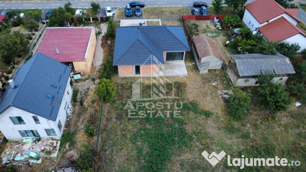 Casa individuala cu 4 camere si teren de 670 mp, Parta, c...