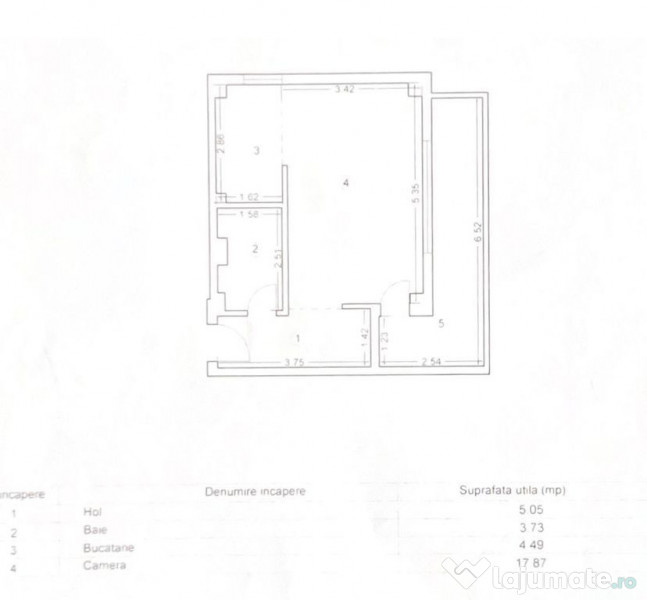 Studio Tomis Nord de vanzare