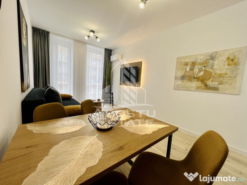 Apartament cu doua camere, prima inchiriere, Campeador City