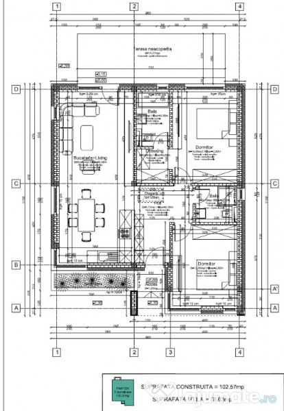 Casa parter 3 camere + Terenul potrivit tie - Berceni Ilfov
