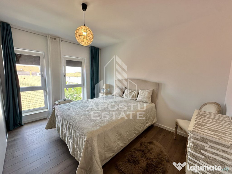 Penthouse cu 3 camere si 2 bai, complet mobilat si utilat...