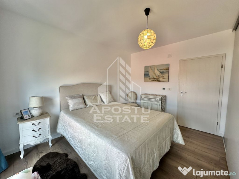 Penthouse cu 3 camere si 2 bai, complet mobilat si utilat...