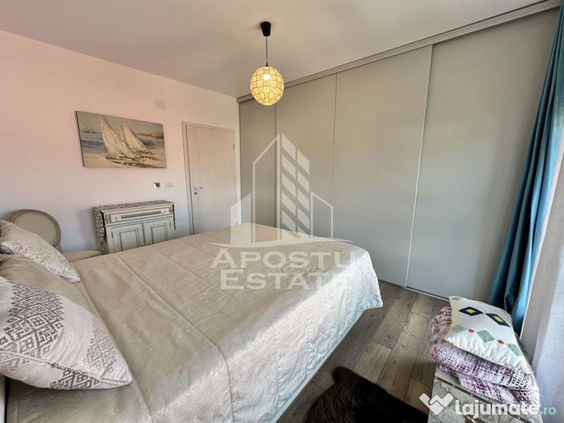 Penthouse cu 3 camere si 2 bai, complet mobilat si utilat...