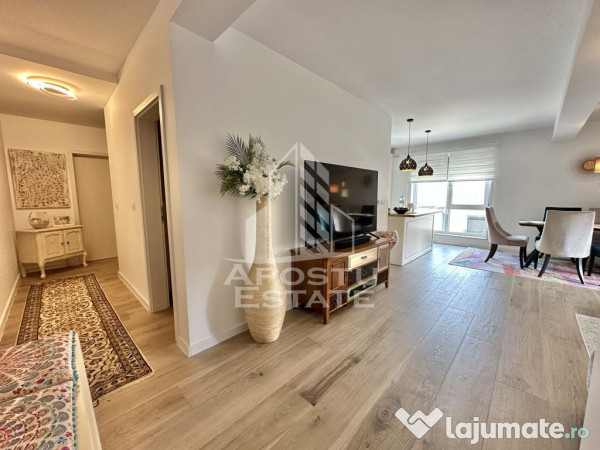 Penthouse cu 3 camere si 2 bai, complet mobilat si utilat...