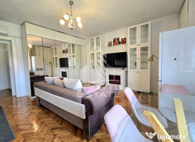 Apartament cu 2 camere, complet renovat si mobilat, zona ...