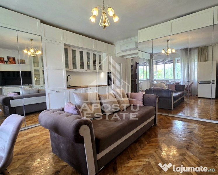 Apartament cu 2 camere, complet renovat si mobilat, zona ...