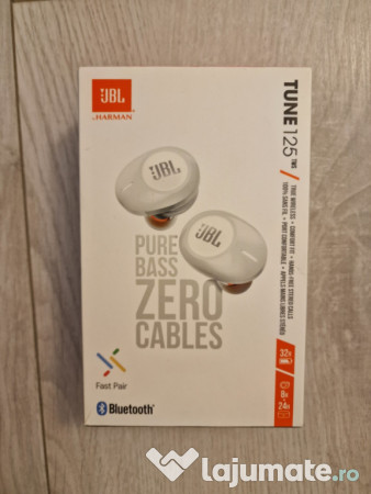 Căști JBL TUNE 125 TWS (noi, sigilate)