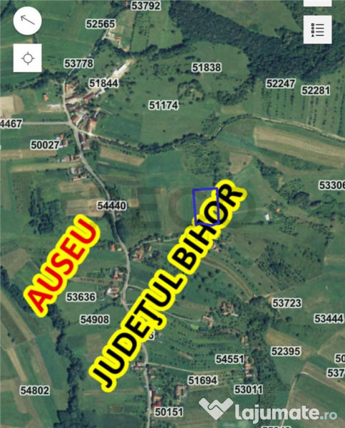 RECO teren de in Comuna Auseu 