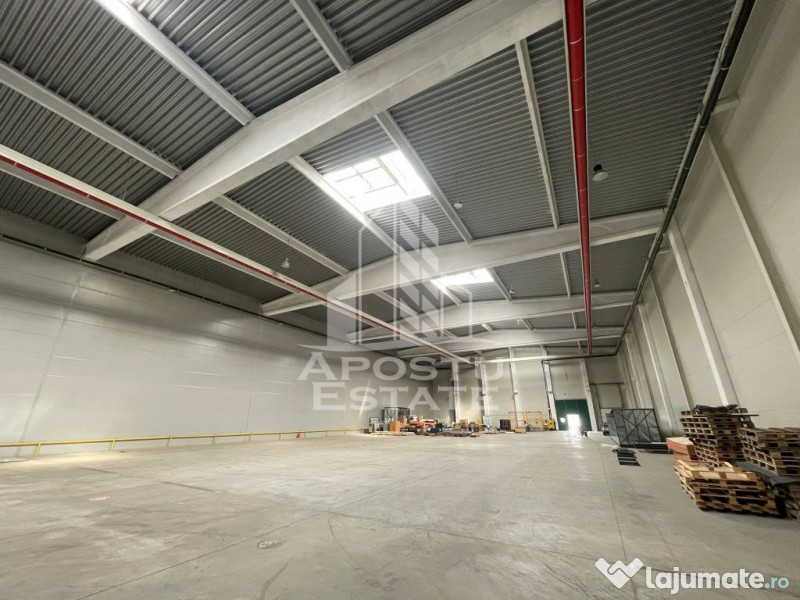 De inchiriat hala industriala 1850 mp - acces tir, rampa ...