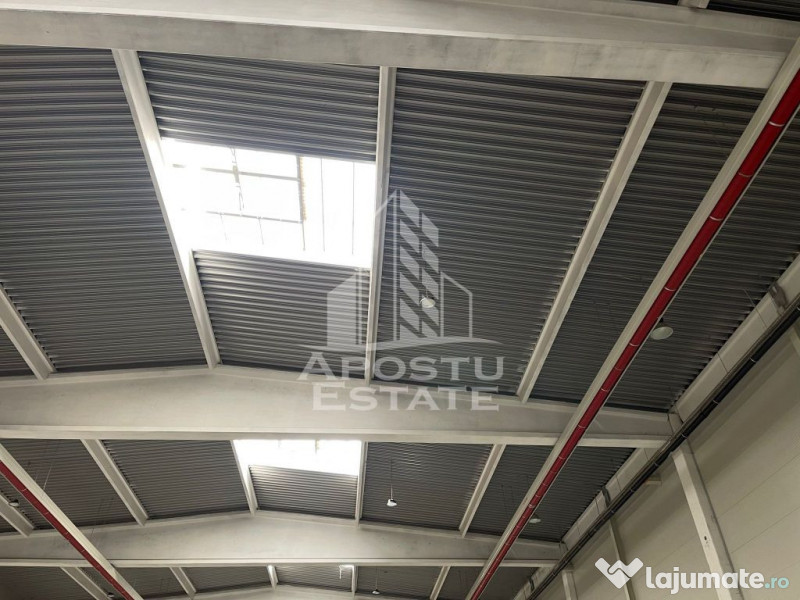 De inchiriat hala industriala 1850 mp - acces tir, rampa ...