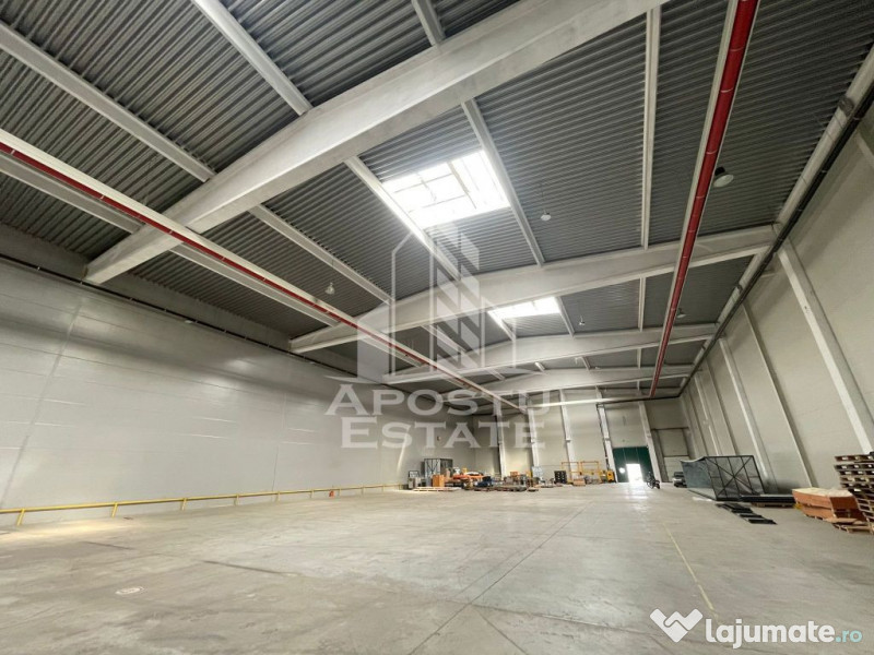 De inchiriat hala industriala 1850 mp - acces tir, rampa ...