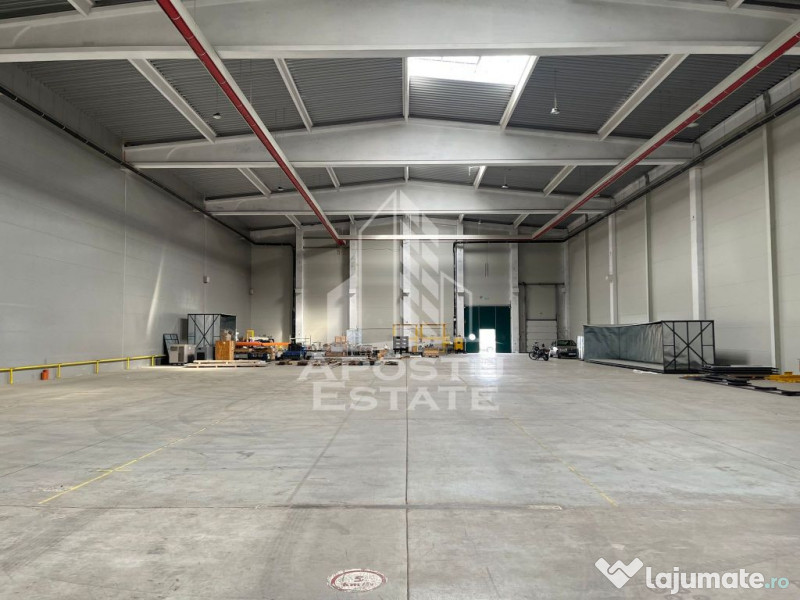 De inchiriat hala industriala 1850 mp - acces tir, rampa ...