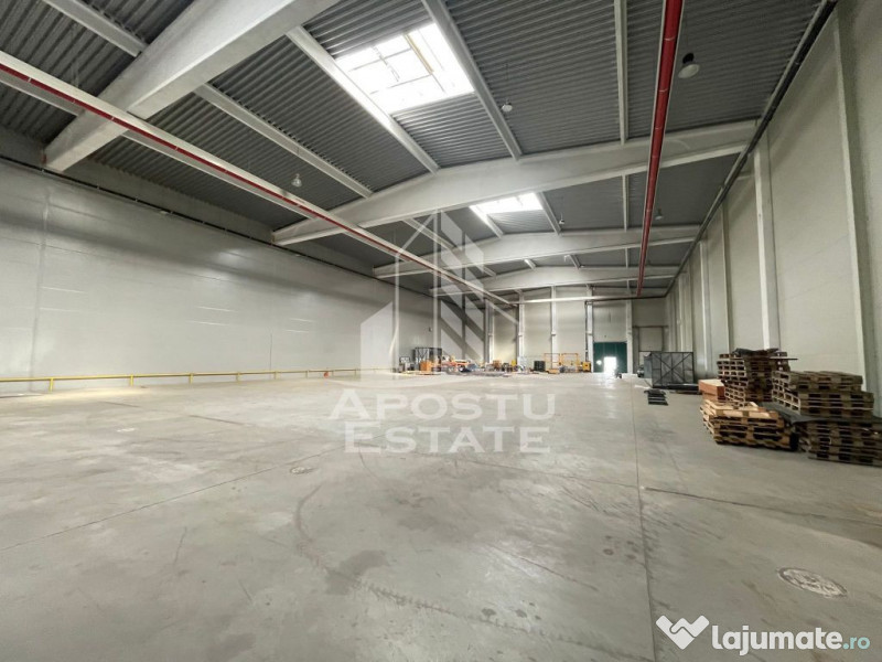 De inchiriat hala industriala 1850 mp - acces tir, rampa ...