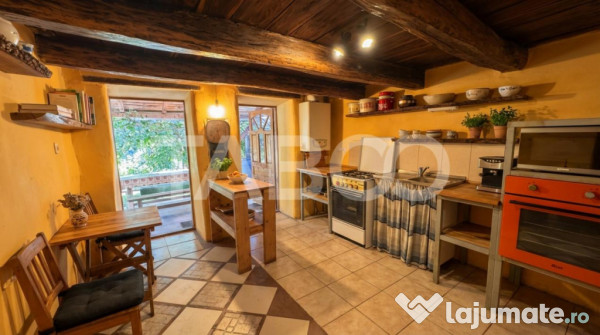 Casa de vanzare cu curte spatioasa loc relaxare si gradina C