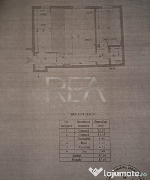 Apartament 2 camere , P-ta Romana 